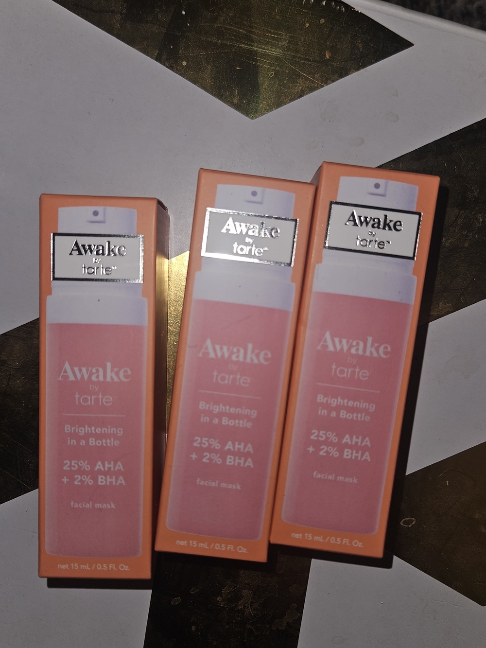 One Tarte Awake Brightening Facial Mask
